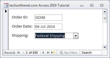Combo Box là gì? | Cách tạo Combo Box trong Access